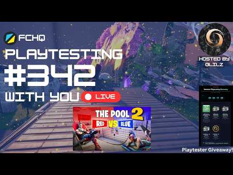 🔴 Feature Friday Testing Week 342 |Testing UEFN Maps WITH YOU LIVE!