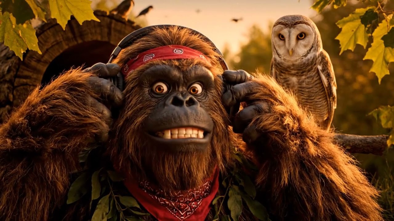 Bigfoot's Chaotic Forest Vlog — Unexpected Forest Mayhem! 