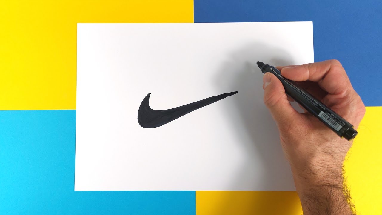 Comment dessiner le logo Nike ? - YouTube