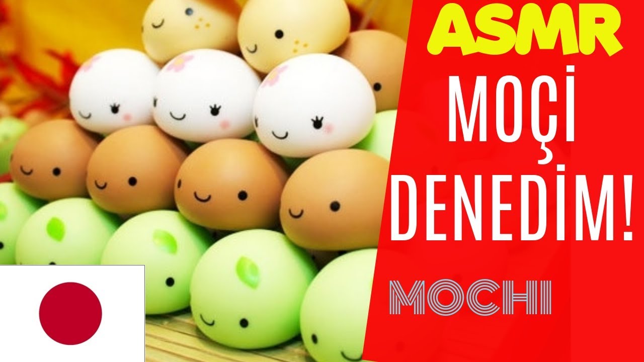 Türkçe ASMR | Mochi ASMR | Japanese Food | Eating Show | Bol Sohbetli