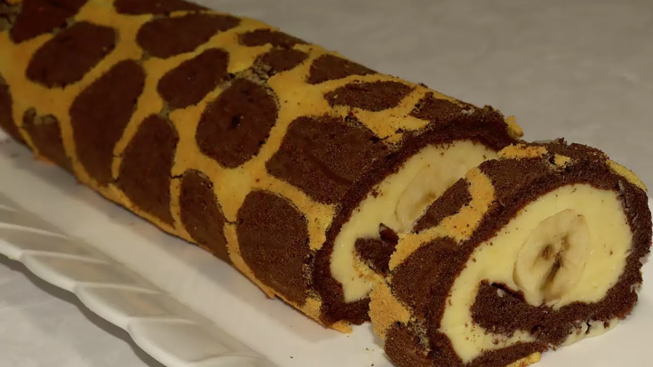 Recept za najbolji žirafa rolat sa bananama