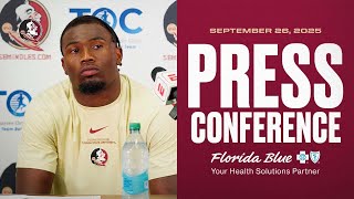 Virginia Post Game Press Conference TE Randy Pittman Jr.