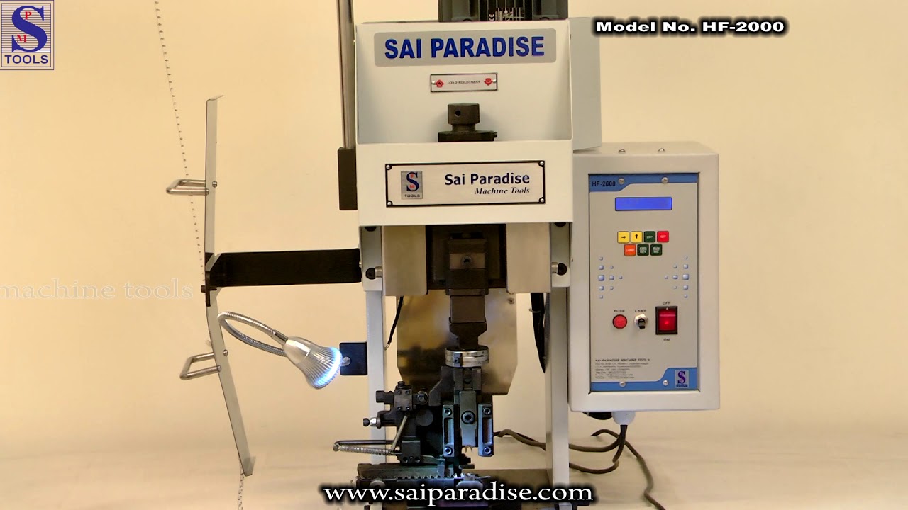 Semi Automatic Crimping Machine (HF 2000). YouTube