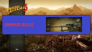 Jagged Alliance 3 - ALL SNIPER RIFLE Jagged Alliance 3 - ALL SNIPER RIFLE
