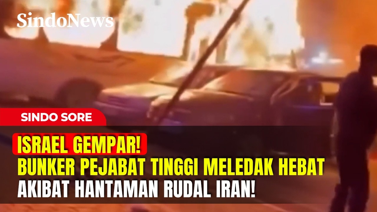ISRAEL GEMPAR! Bunker Pejabat Tinggi Meledak Hebat Akibat Hantaman RUDAL IRAN! | Sindo Sore | 10/03