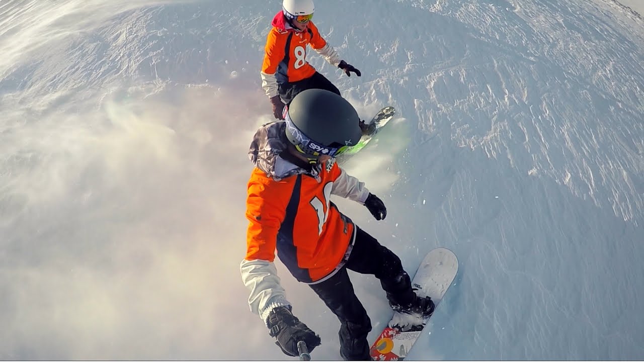 Snowboarding Freestyle at 12,000 Feet! YouTube