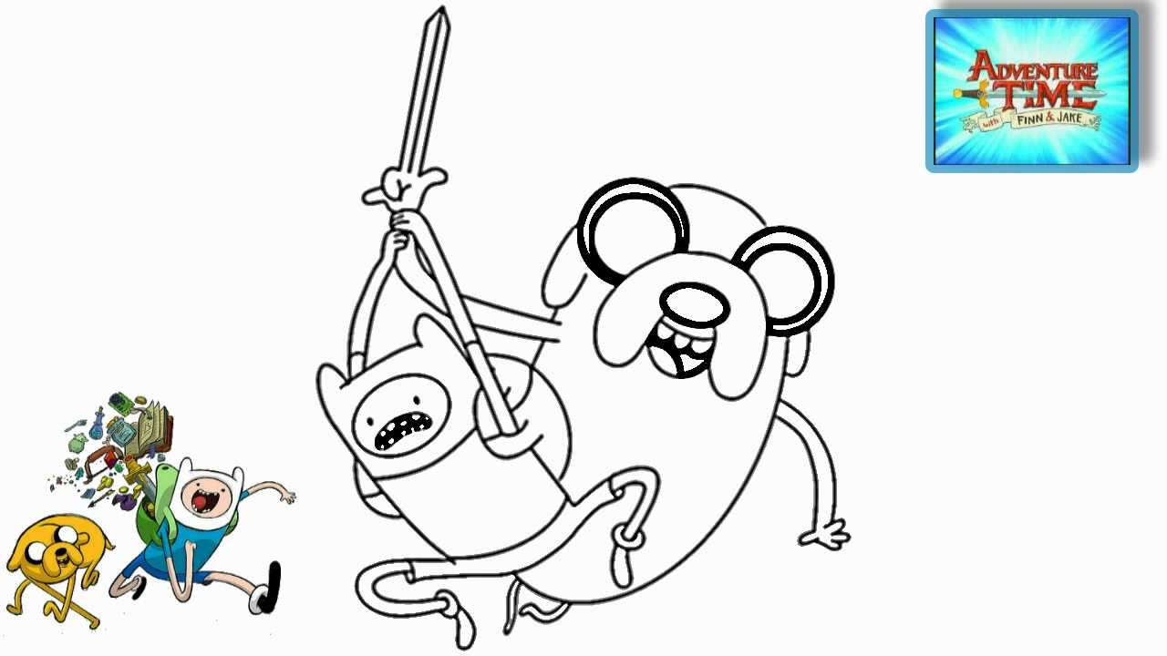 Adventure Time with Finn and Jake - How to Draw Finn and Jake from ...
