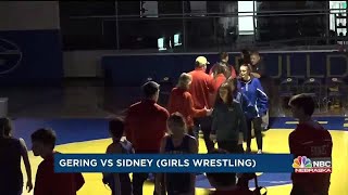 Gering vs Sidney Wrestling Highlights