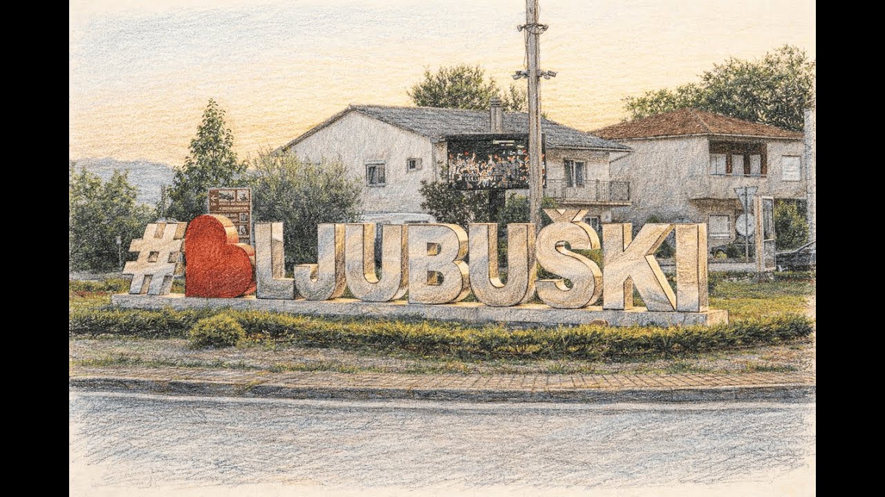 Ljubuski 09.01.2026 snijeg,4K