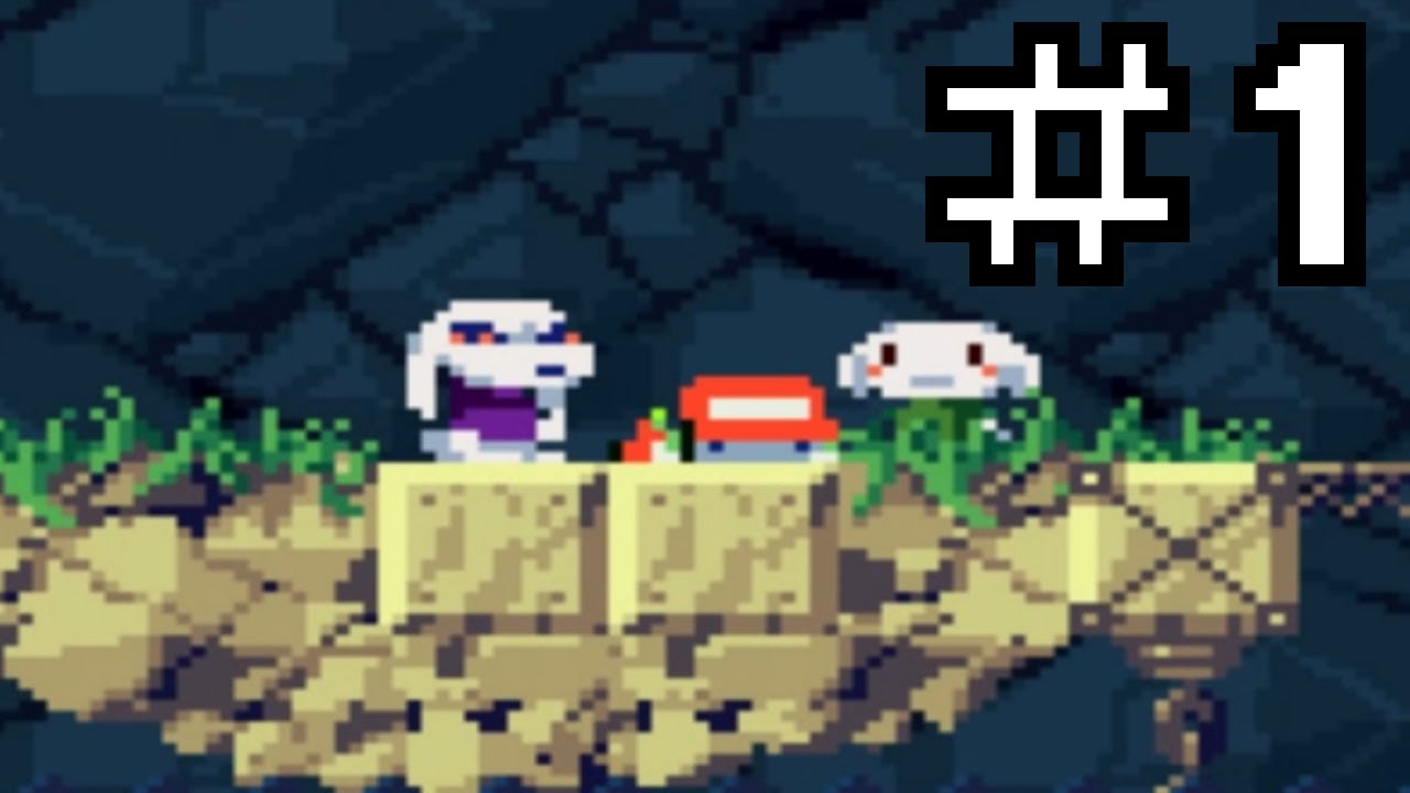 Let's Play Cave Story Part 1: Mimiga Village - YouTube