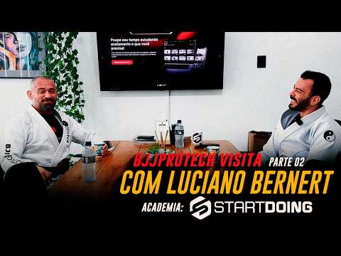 A MELHOR EQUIPE JUVENIL NO MUNDIAL IBJJF 2026 | BJJPROTECH VISITA START DOING DE LUCIANO BERNERT
