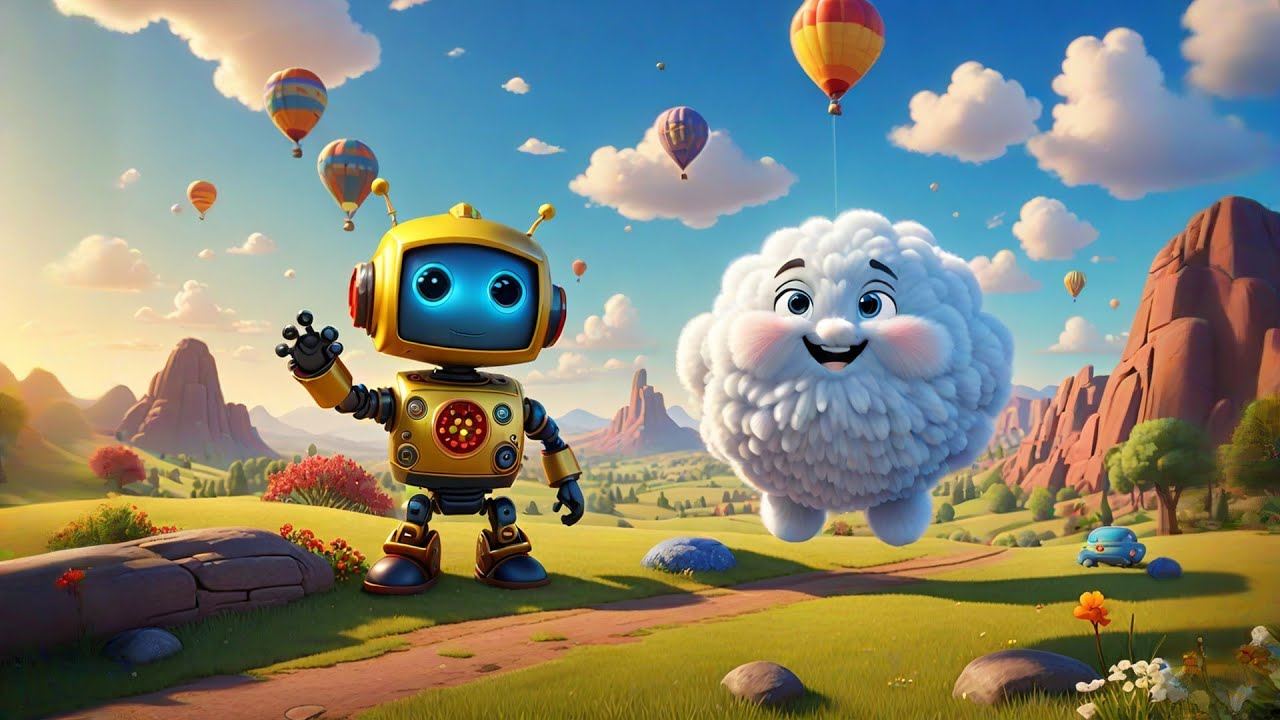 Shake with Little Robots | Fun Robot Nursery Rhyme for Kids | Sing and Dance Along