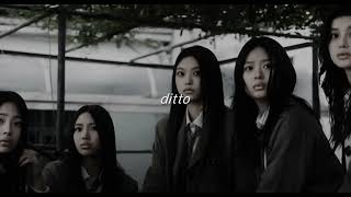 new jeans - ditto ( sped up + reverb )