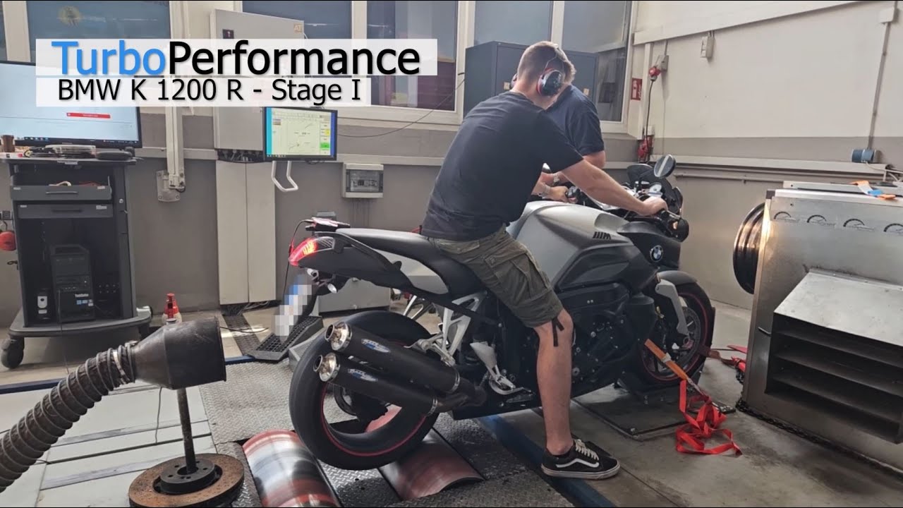 BMW K 1200 R 🏍💨💥💥💥 mit TurboPerformance Stage I