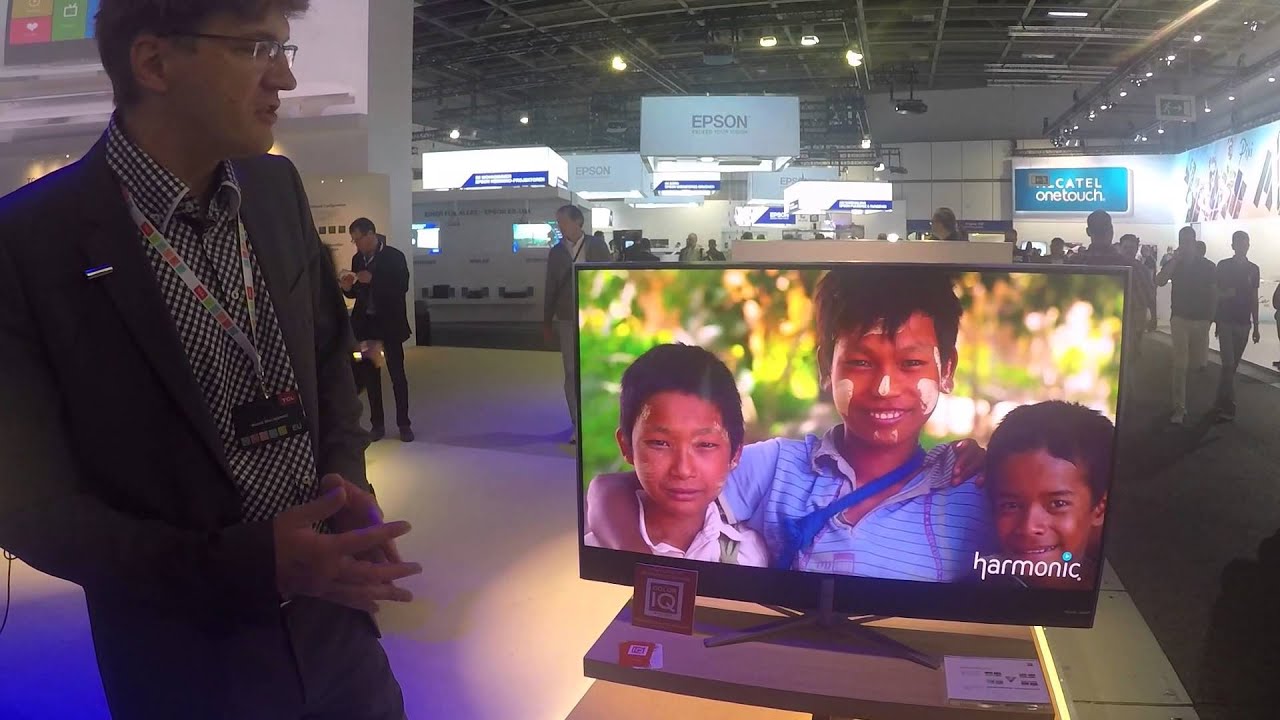 QD Vision TCL at IFA 2015 Rec2020 demo