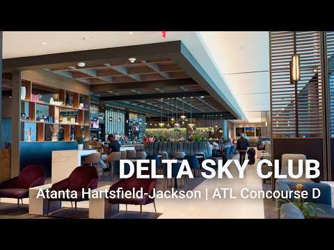 Delta Sky Club | Atlanta Hartsfield-Jackson (ATL) Concourse D
