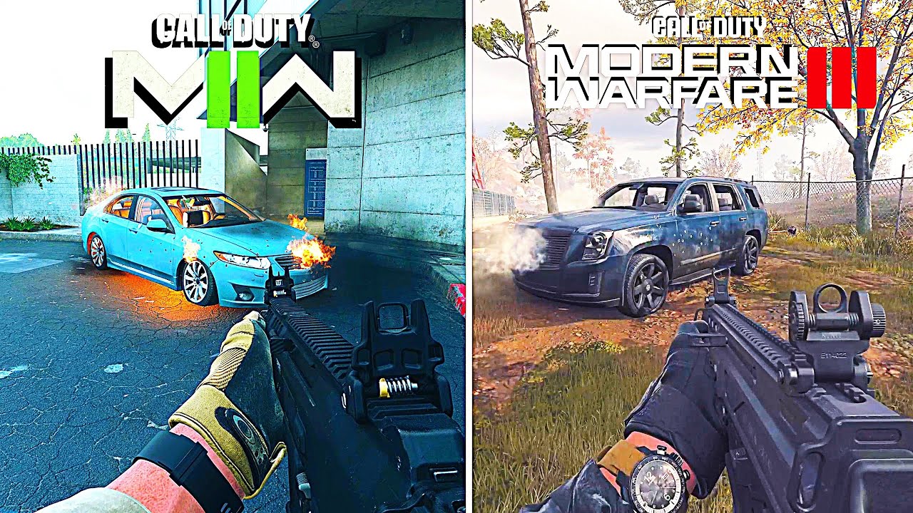 Call of Duty Modern Warfare 3 (2023) versus Modern Warfare 2 (2009)