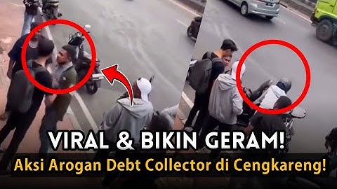 Viral! 6 Debt Collector Hentikan Wanita di Jalan Cengkareng di Jakarta Barat