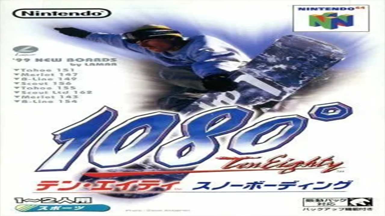 テン・エイティ スノーボーディング - ゲームプレイニンテンドー64