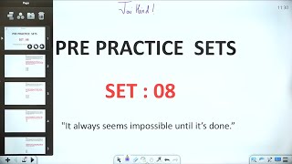 SET 8 PRE PRACTICE BATCH #ABHASHSAINI CGL 2026 (18 JUNE 2026 11:30 AM)