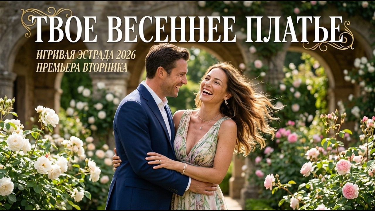 «ТВОЕ ВЕСЕННЕЕ ПЛАТЬЕ» — Ослепительная эстрадная премьера о любви, которая расцветает в каждом жесте