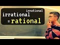 irrational^irrational=rational?