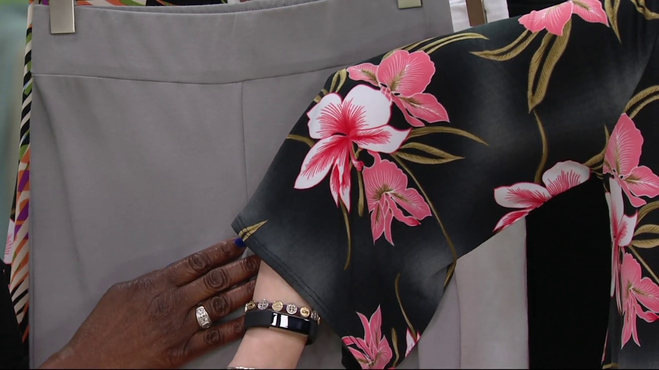 Women With Control Contour Waist Pull-On Capri Pants on QVC