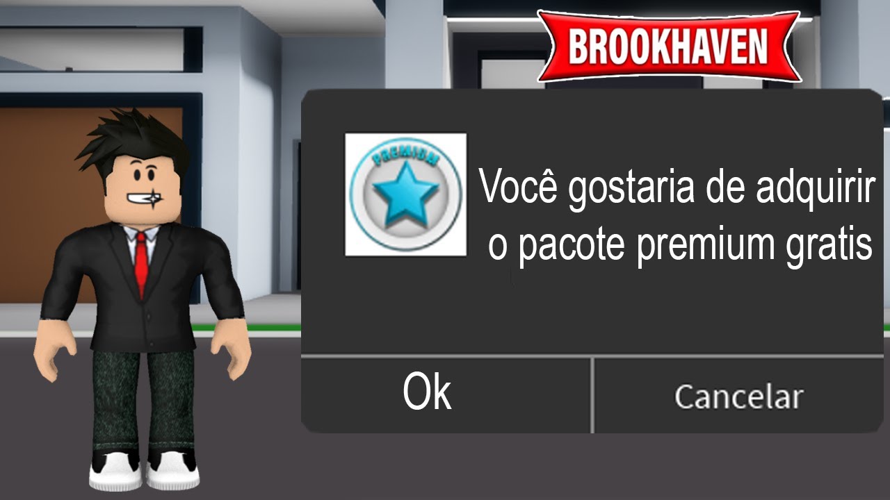 COMO TER O PREMIUM GRATIS NO BROOKHAVEN RP? (ROBLOX) 