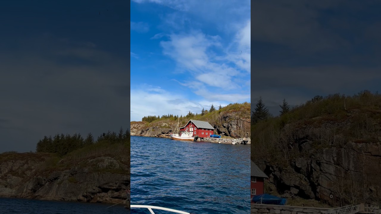 Alle 4 Jahreszeiten an einem Tag 🇳🇴 ☀️ 💨 ❄️ 🌧️ #angelinnorwegen