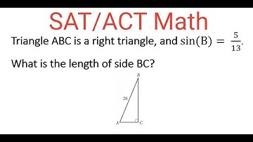 Length Of SIDE BC In Triangle ABC From Given Sin Function Value