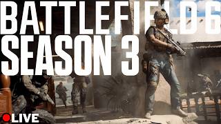 🔴Battlefield 6 LIVE | SEASON 3 | FINISHING THE NEW RPK, RANKED REDSEC SOON?? | PS5 Gameplay