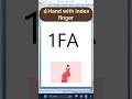 How to insert 🤞(HAND WITH INDEX FINGER )Emoji code ms word #msword #imoji #shorts #shortcutkeys