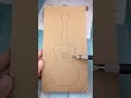 beautiful cardboard DIY violin craft // DIY cardboard violin craft ideas // DIY craft ideas image
