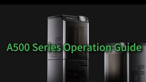 CFSYS A500 Series Operation Guide