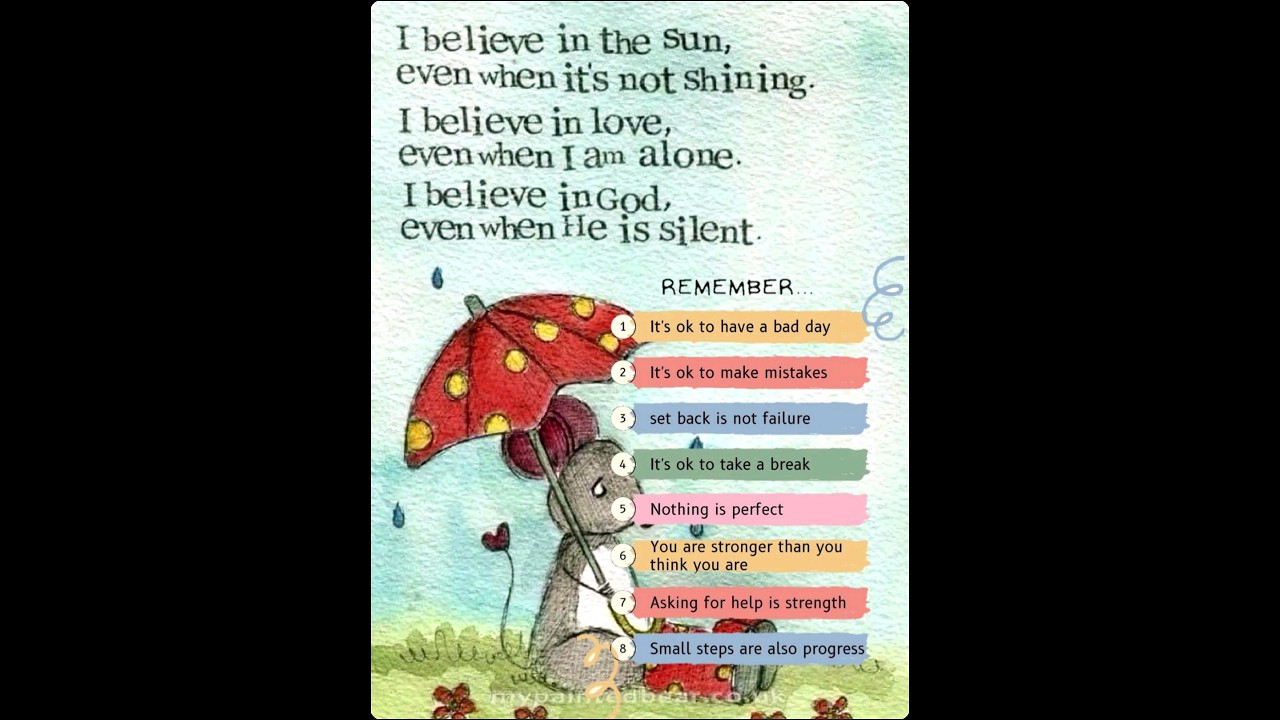 Just remember to always trust Him - YouTube