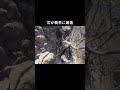 岩が簡単に崩落 #shorts