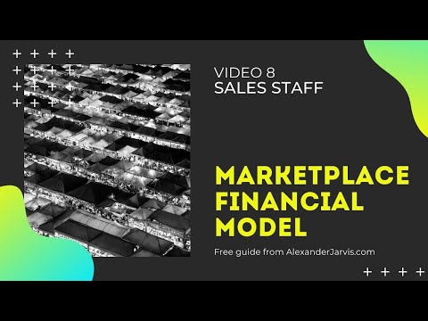 Marketplace financial model sales staff sheet 8