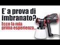 Tinteggiatura con pistola elettrica Arewtec: un imbranato cosa riesce a combinare?