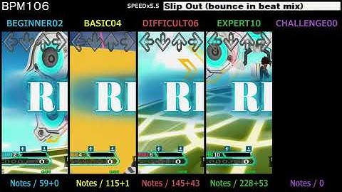 DDR / Slip Out (bounce in beat mix) - SINGLE (DanceDanceRevolution X)