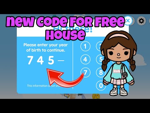 Only 5% Knows this Code For Free All House 100% With Proof Toca Life World | Free Code
