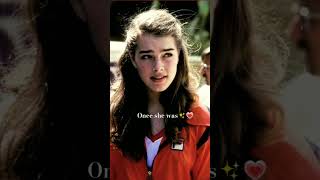 she's in 80's✨ | Brooke Shields #nowvsthen #actress #young #beauty #model #foreveryoung