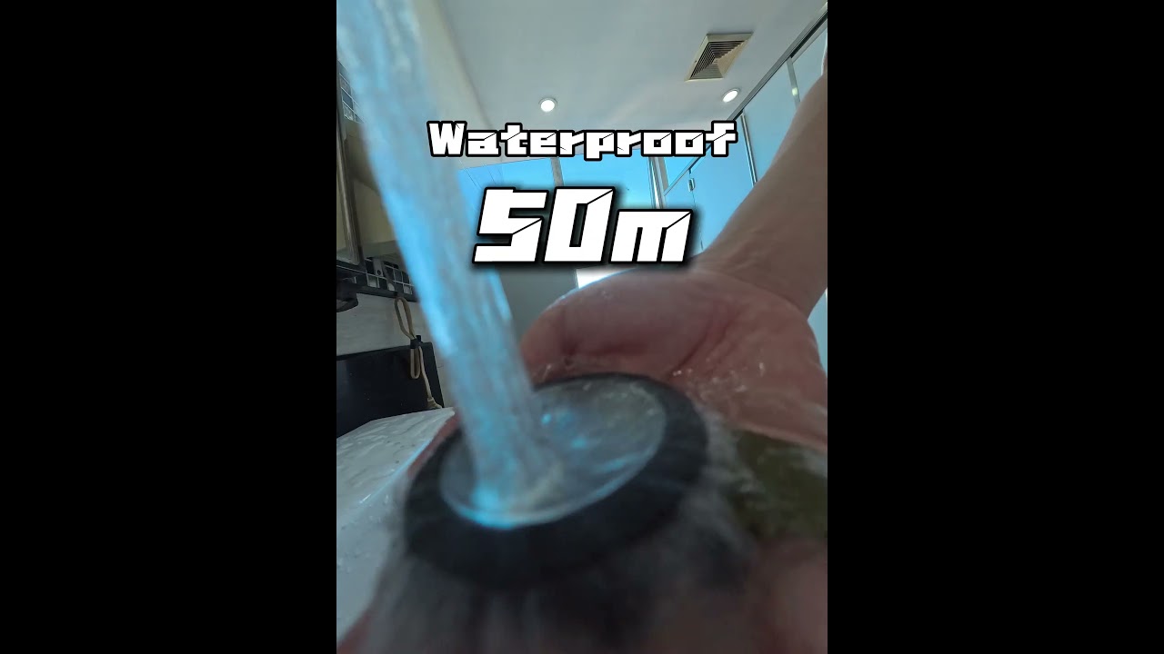 50 meters of water resistance, meeting the requirements for outdoor adventures.