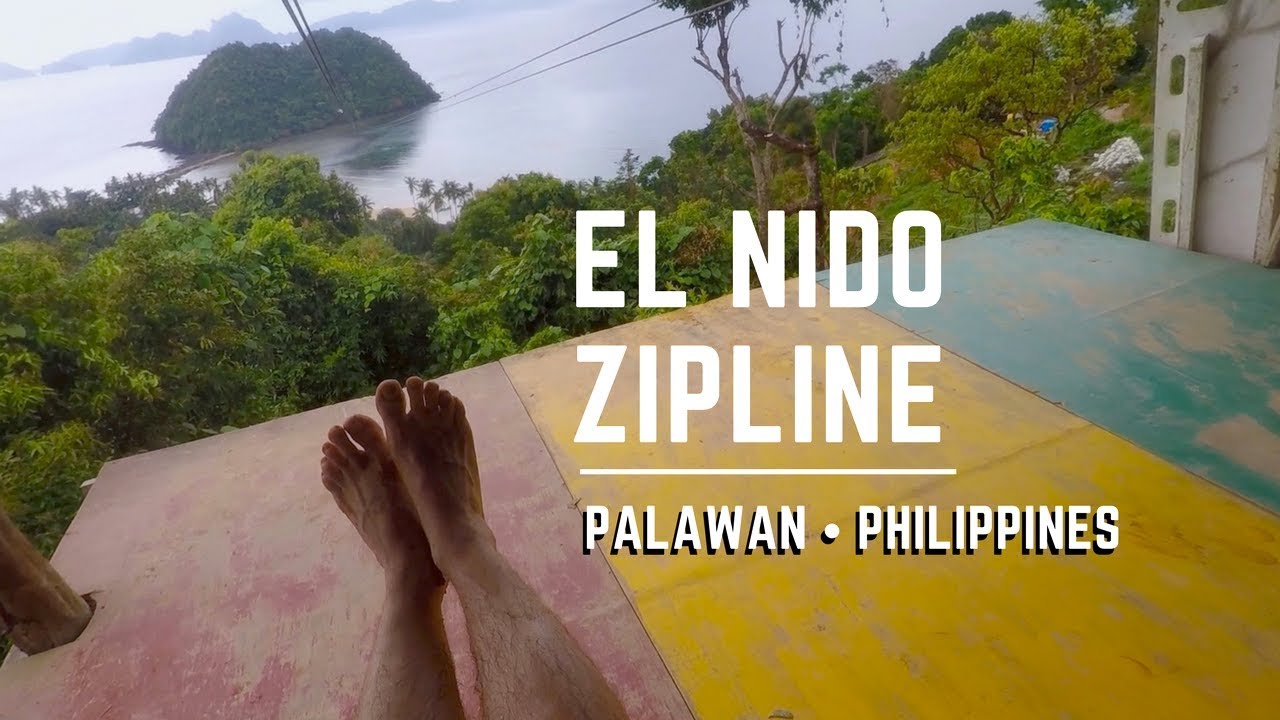 El Nido ZipLine Palawan • Philippines JOEJOURNEYS YouTube