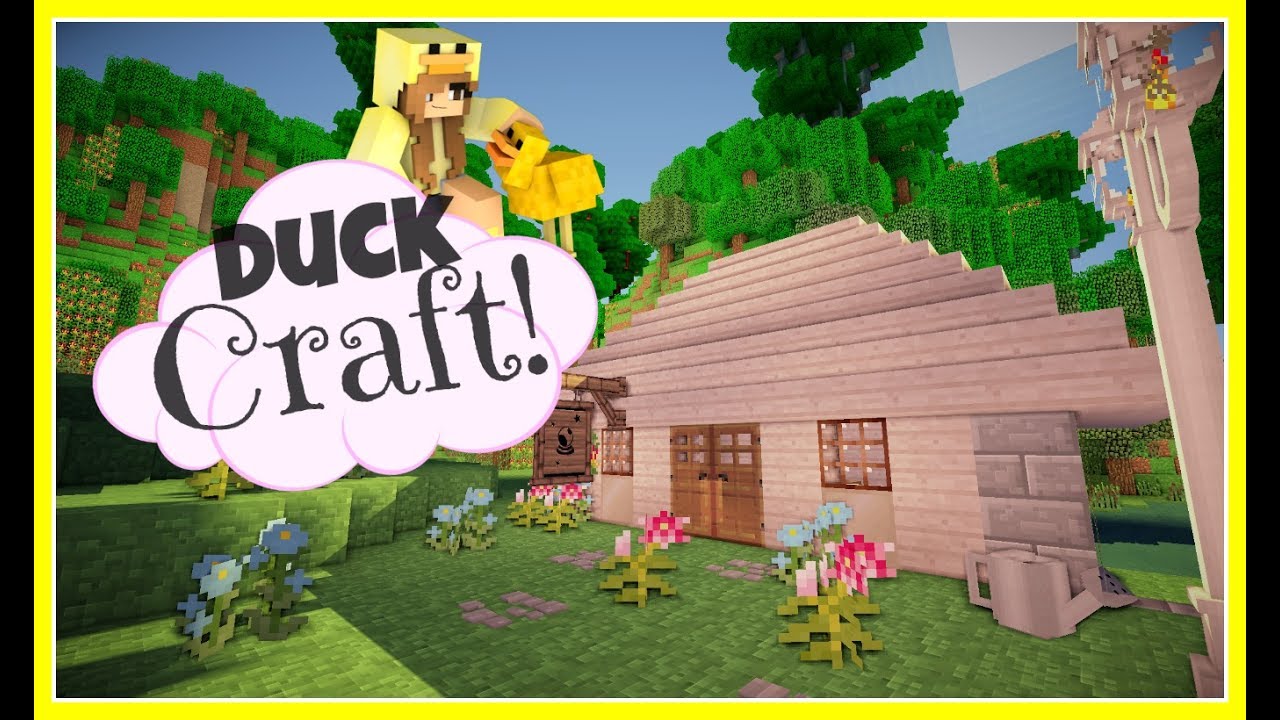 Minecraft: DuckCraft 2.0♥ | Part 7 Planning The Future - YouTube