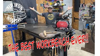 Building the world’s best workbench! Height adjustable for metal fabrication. Flexispot