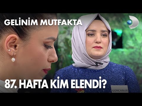 Gelinim Mutfakta'da 87. Hafta kim elendi? 10 Ocak 2020