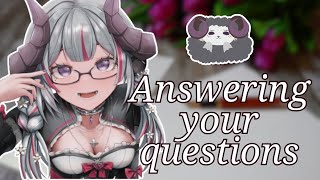 Answering YOUR Questions! 【IdolEN | Chikafuji Lisa】