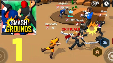 SmashGrounds.io Gameplay (ios,Android)