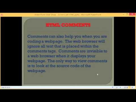 10 HTML Comments