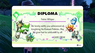 Completing the Kitakami Pokedex - Pokemon Scarlet and Violet The Teal Mask